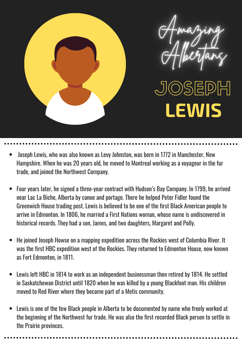 Brief bio of Joseph Lewis. 