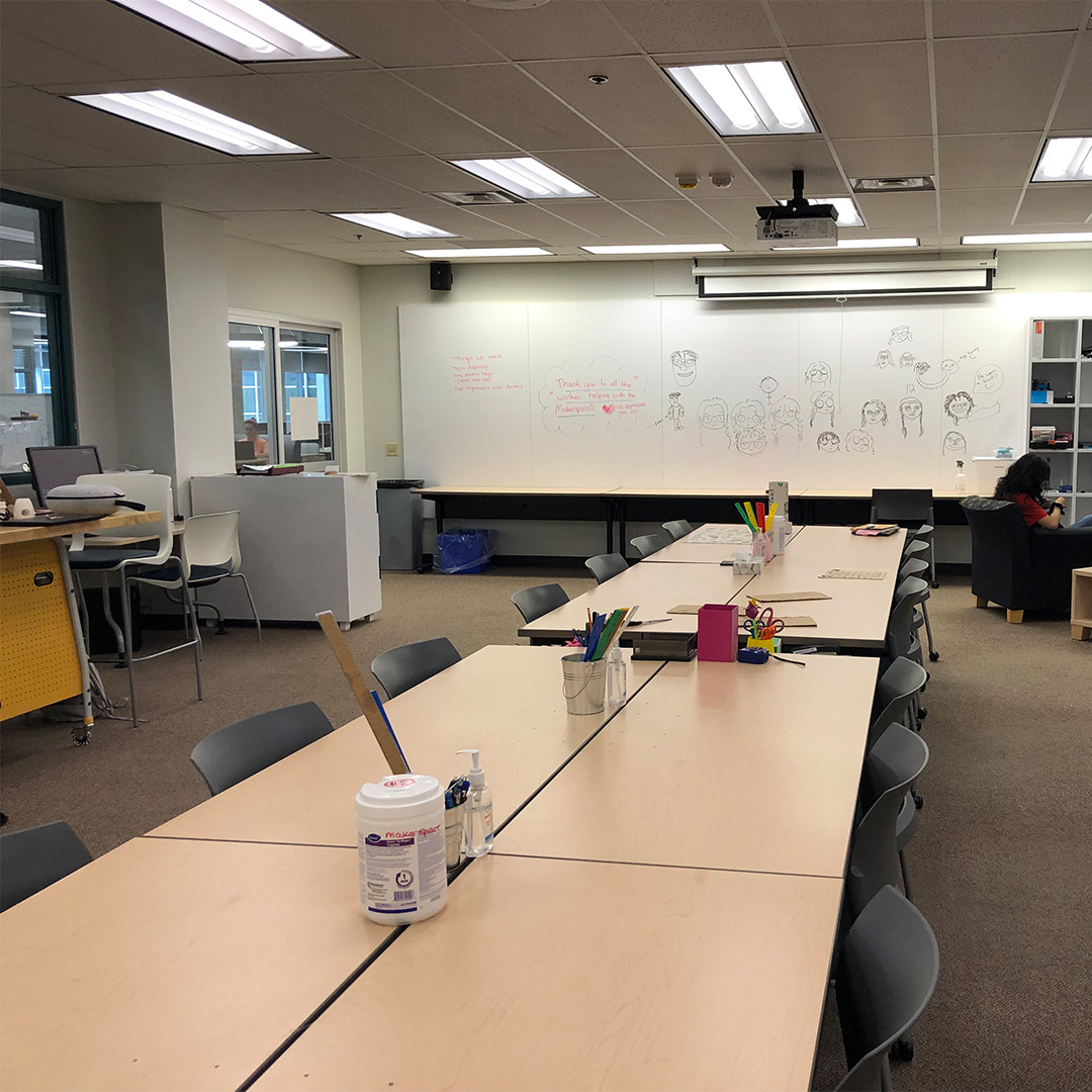The Makerspace is back! The new space will continue to evolve over the summer, so drop by room 6-201V on weekdays from 9am - 4pm to say hi and see what’s new!